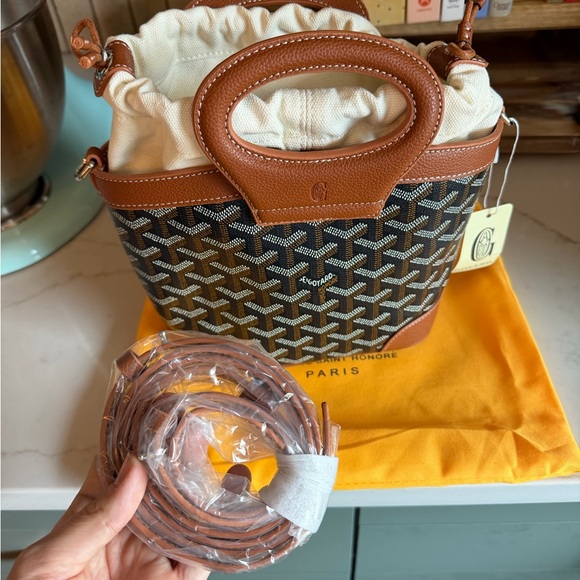 Goyard Black and Brown Mini Bag - Picture 3 of 5